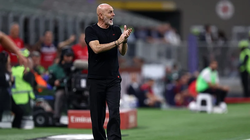 Milan manager, Stefano Pioli
