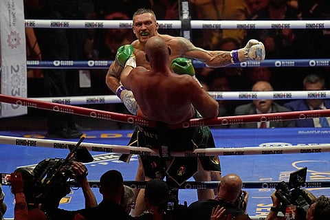 Ukraine's Oleksandr Usyk