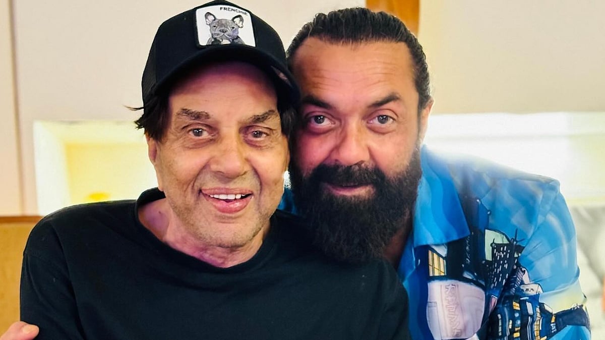 Instagram : Bobby Deol, Dharmendra