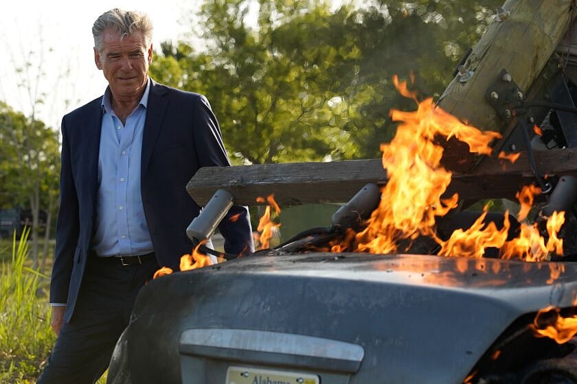 Pierce Brosnan In A Still From ‘Fast Charlie’