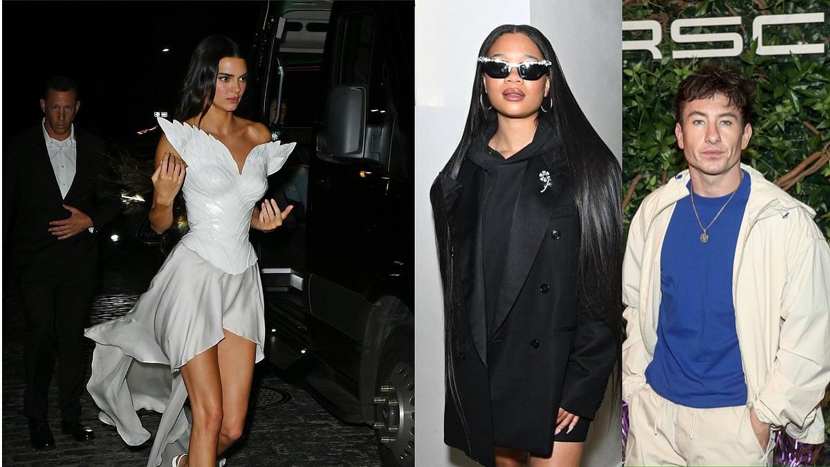 Kendall Jenner, Storm Reid, Barry Keoghan (R to L) - null