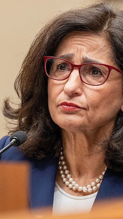 Columbia President Minouche Shafik