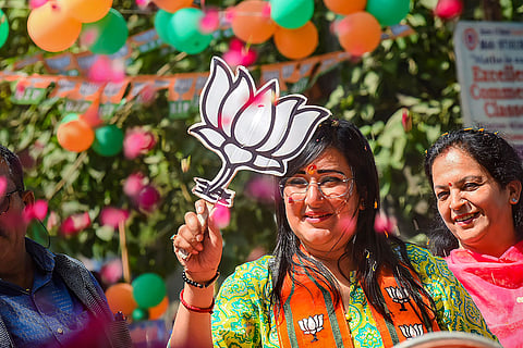 Bansuri Swaraj campaigns