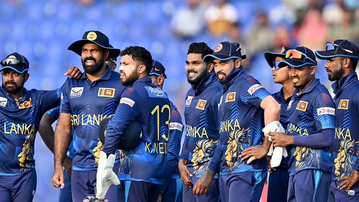 ICC website : File photo of the Sri Lanka T20I team.