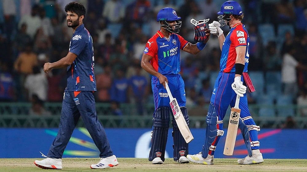 DC take on LSG in a must-win game for either team in IPL Playoff contention. - Photo: AP/Surjeet Yadav