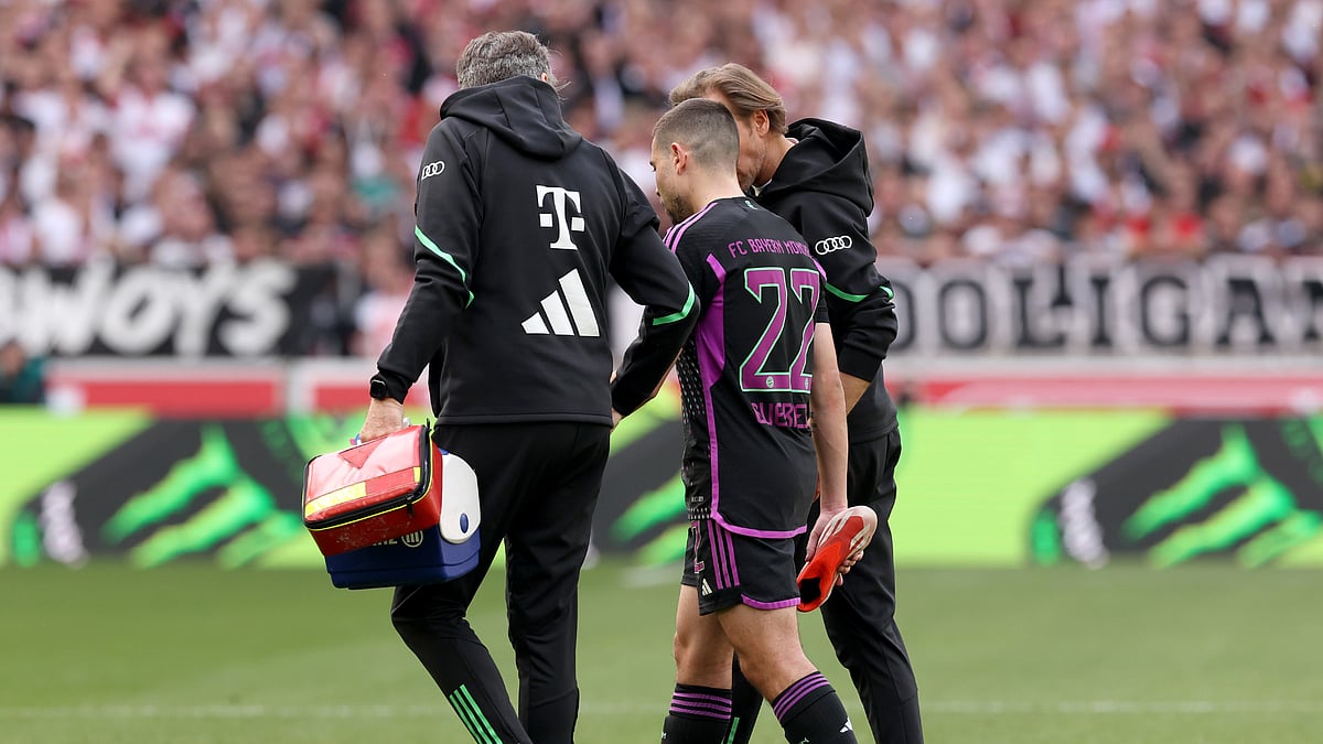 Raphael Guerreiro hobbled off against Stuttgart.