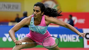 Photo: BAI : PV Sindhu will be India's female flag-bearer at the Paris Olympic Games 2024 opening ceremony.