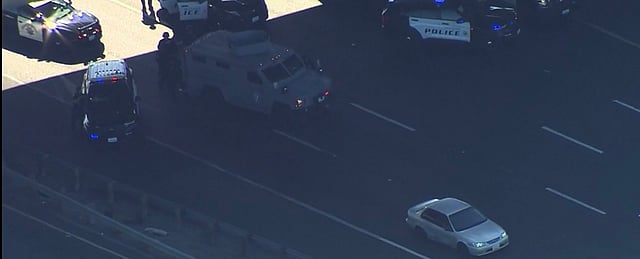 Police Standoff Shuts Down Interstate 80 In Fairfield For Hours, Suspect Shoots Self