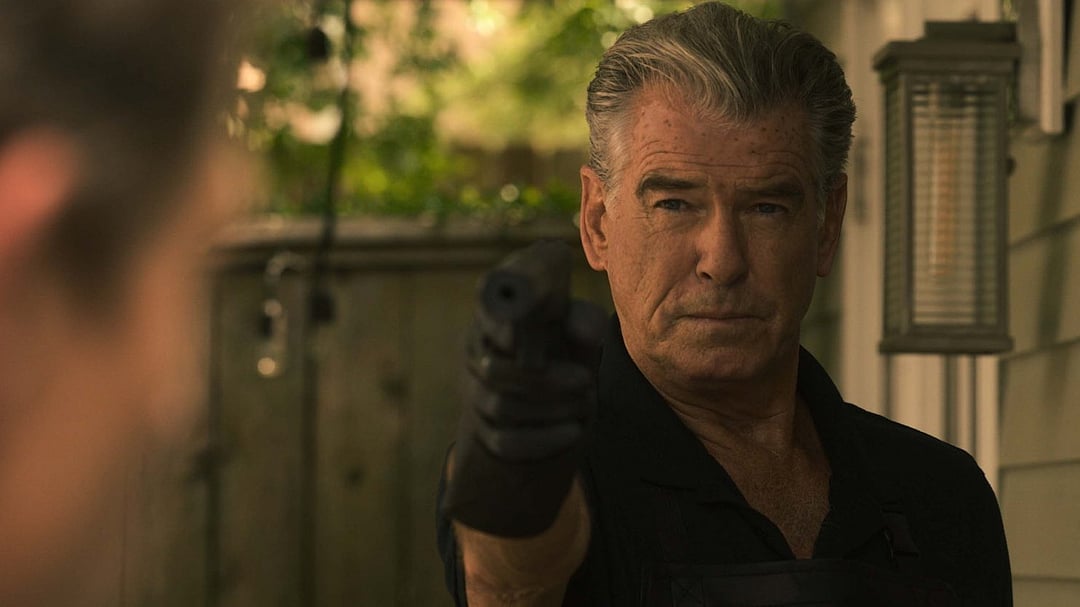 Pierce Brosnan In A Still From ‘Fast Charlie’