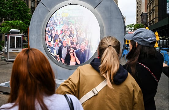 NYC-Dublin Portal Reopens With These New Changes After Temporary Shutdown Due To 'Inappropriate Behavior'