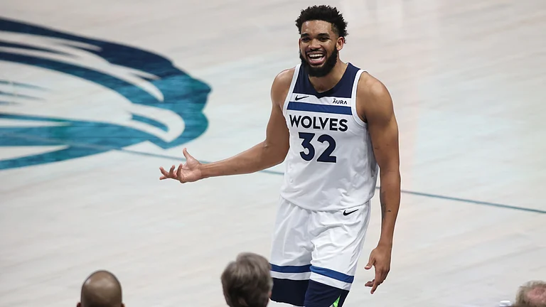 Karl-Anthony Towns of the Minnesota Timberwolves - null