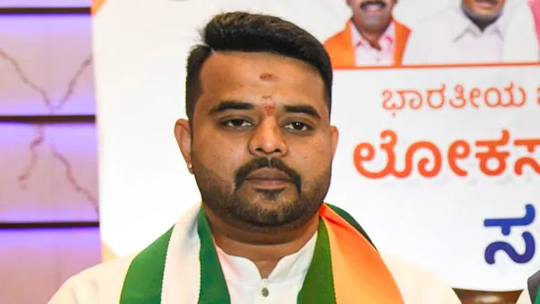 JD(S) leader Prajwal Revanna | - PTI