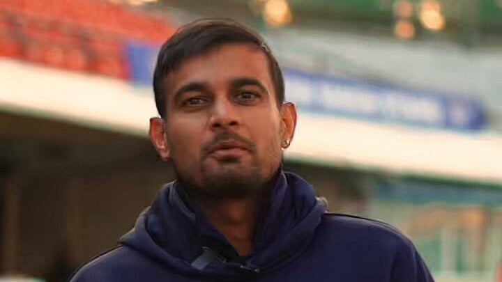 X/Siddharth Kaul : File photo of India pacer  Siddharth Kaul.