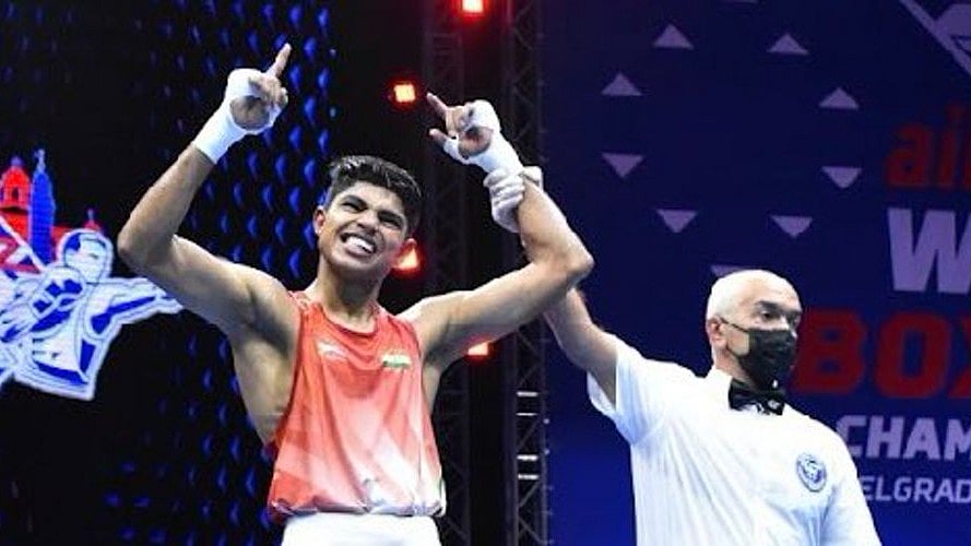 nishantdevjr/X : Nishant Dev qualifies for Paris Olympics.