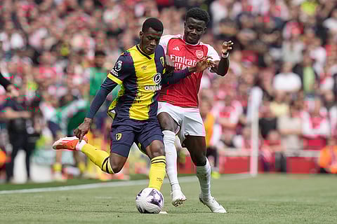 Dango Ouattara and Bukayo Saka