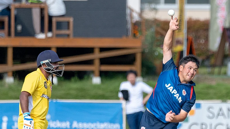 Japan cricket Twitter