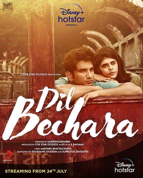 'Dil Bechara' Poster