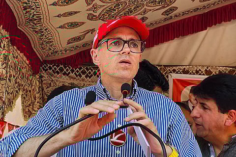 Omar Abdullah rally in Anantnag