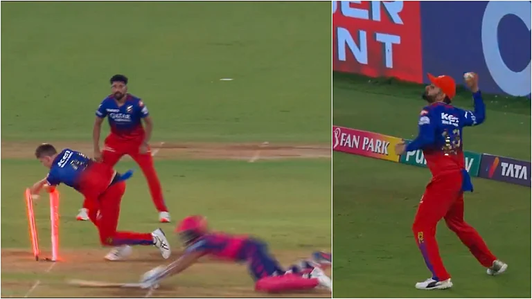 Virat Kohli's rocket throw to run out Dhruv Jurel - X/@JioCinema