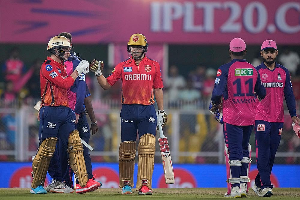 Photo: AP/Anupam Nath : IPL 2024: RR vs PBKS