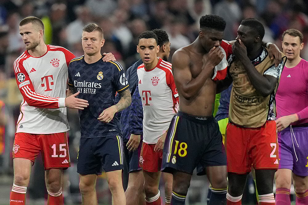 | Photo: AP/Matthias Schrader : Champions League 2023-24: Bayern Munich vs Real Madrid