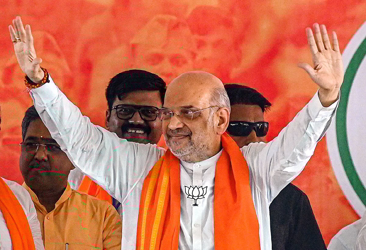 PTI :  
Amit Shah in Kashmir