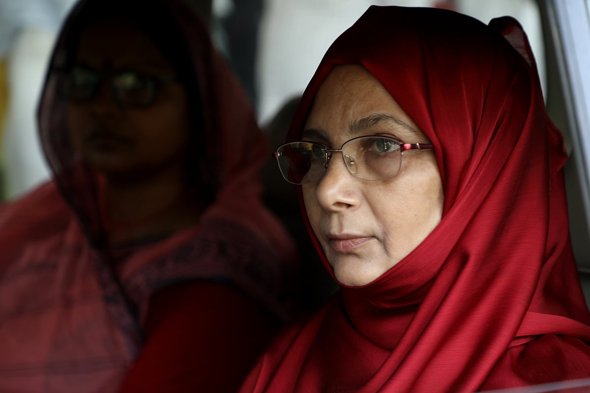 Hena Shahab, wife of Shahabuddin - Suresh K Pandey/Outlook