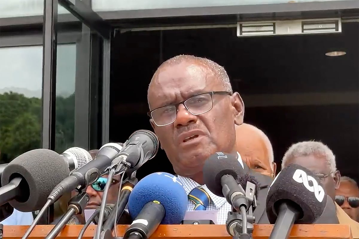 AP : Former Foreign Minister Jeremiah Manale as new prime minister