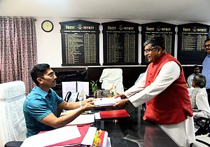 X/@rsprasad : Ravi Shankar Prasad files his nomination