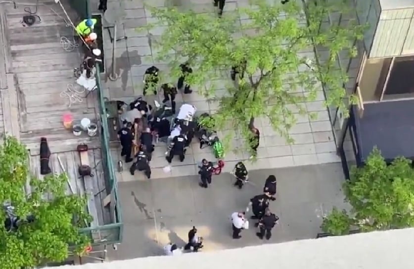 Shooting Claims Life Of Teen In Soho, New York - @CollinRugg/ Twitter