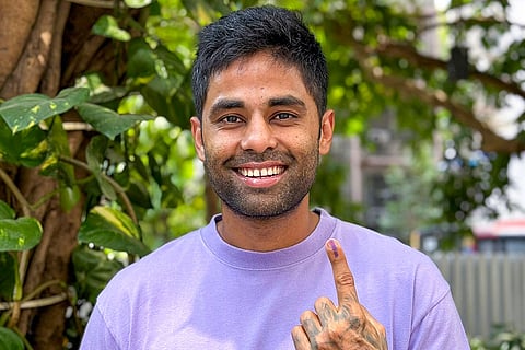 Suryakumar Yadav votes for 5th phase
