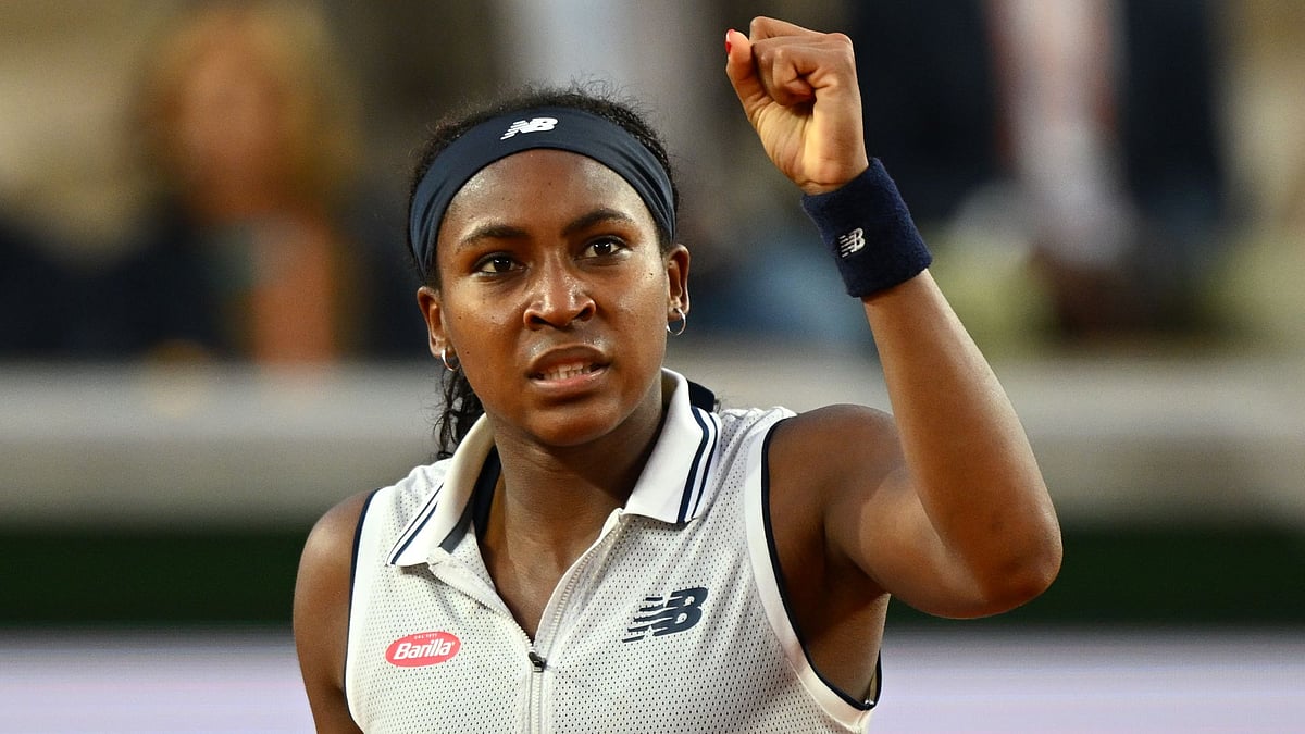 Coco Gauff prevailed in straight sets against Tamara Zidansek.