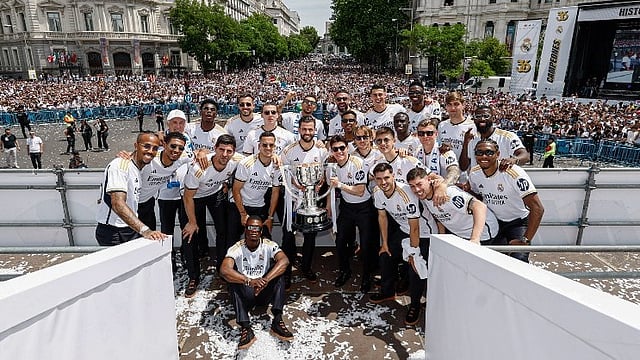 La Liga 2023-24: Real Madrid Celebrate League Title With Open-Top Bus Parade