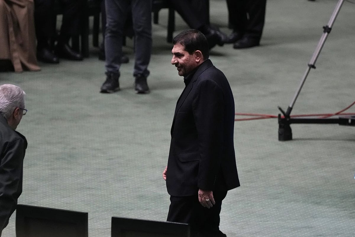AP : Iran's acting President Mohammad Mokhber |