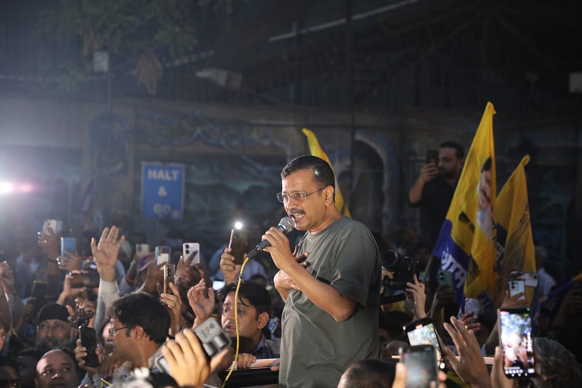 Suresh K Pandey/Outlook : Arvind Kejriwal was granted interim bail last month