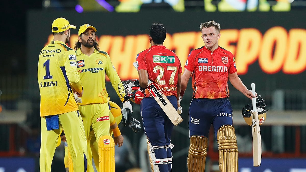 X/@IPL : Sam Curran and Shashank Singh stayed till the end as PBKS chased down a mediocre target of 163