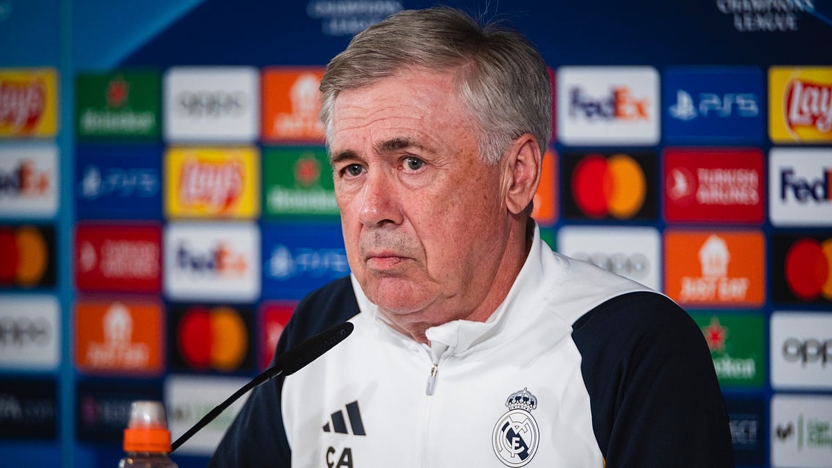 Carlo Ancelotti says Real Madrid must improve after their UEFA Champions League semi-final, first-leg draw with Bayern Munich.