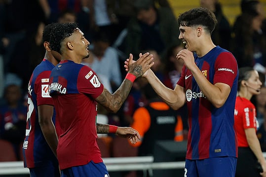 La Liga: Barcelona Beat Real Sociedad To Claim Second Spot - In Pics