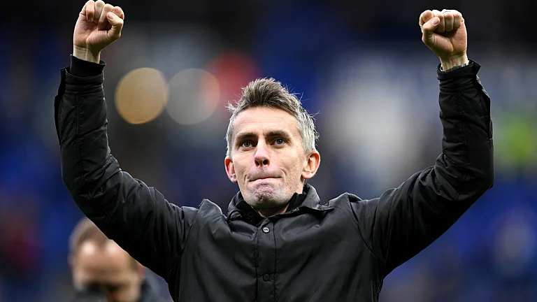 Ipswich Town manager Kieran McKenna. - null