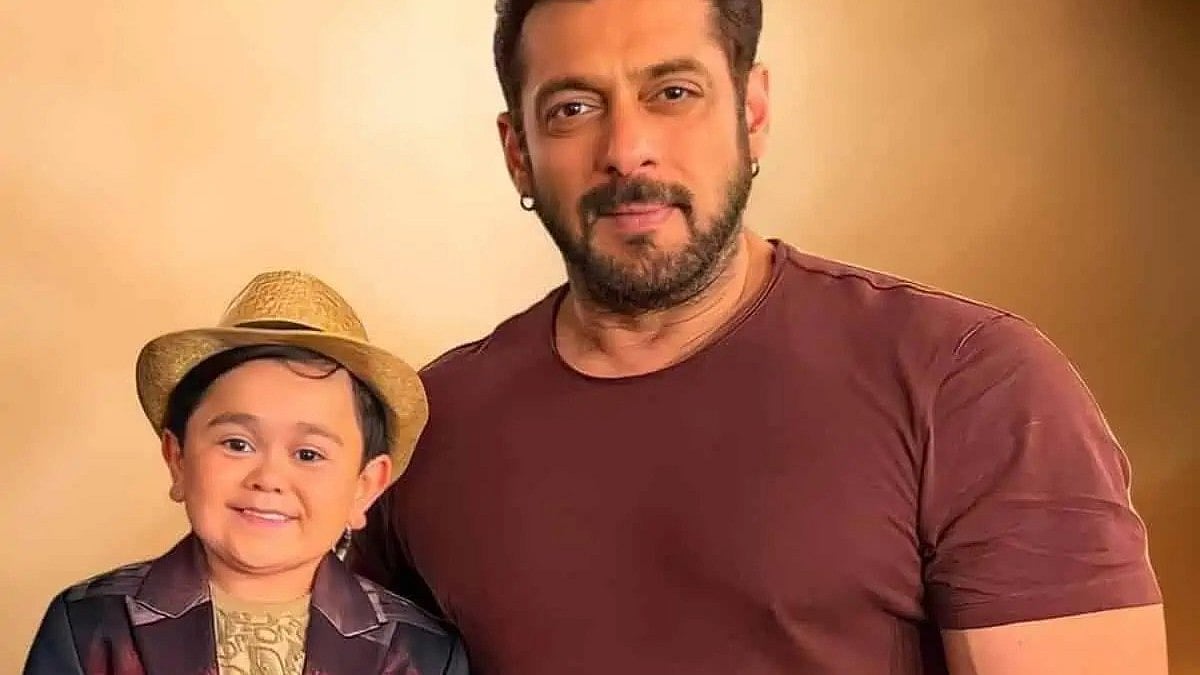 X : Abdu Rozik with Salman Khan