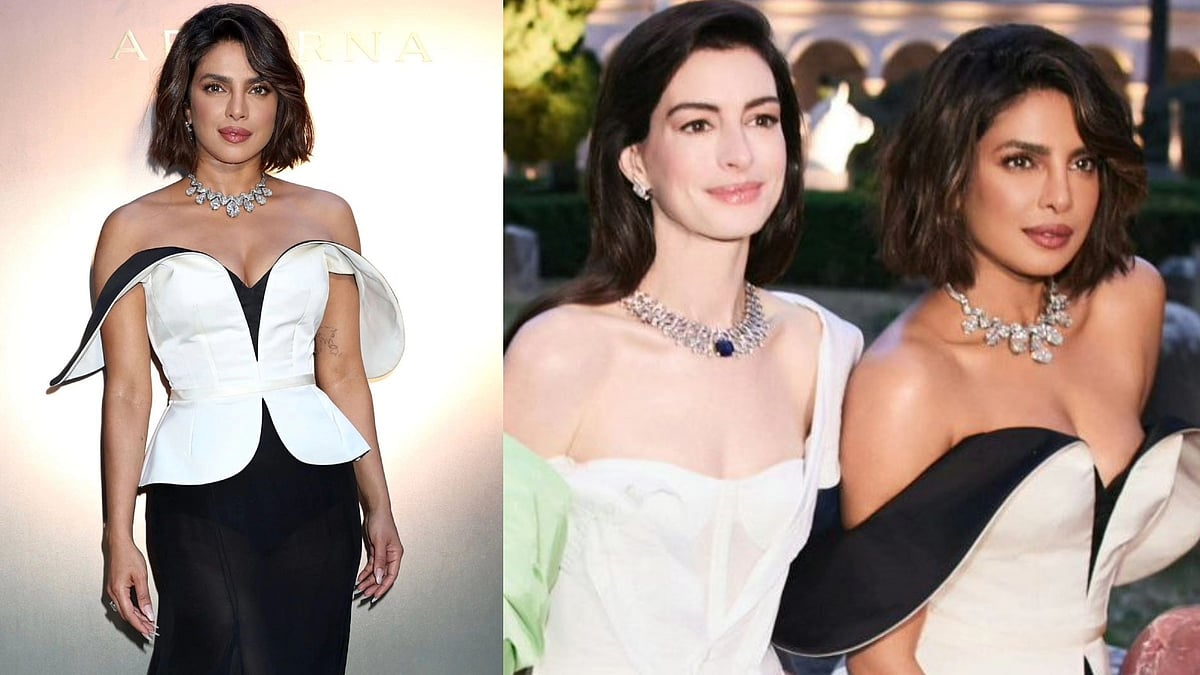 Instagram : Priyanka Chopra and Anne Hathaway