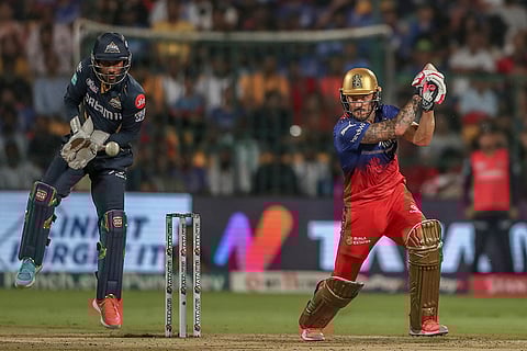 RCB's captain Faf du Plessis