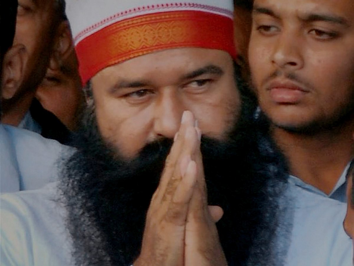 PTI : Dera Sacha Sauda (DSS) chief Gurmeet Ram Rahim Singh