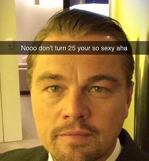 Leonardo DiCaprio Meme Cake