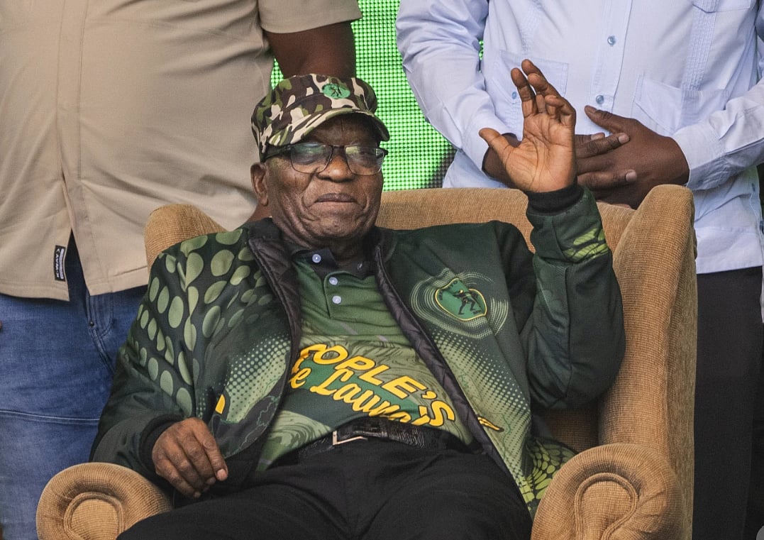 AP : South Africa former President Jacob Zuma 