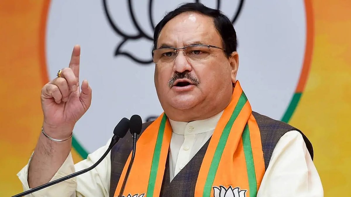 PTI : BJP president JP Nadda |