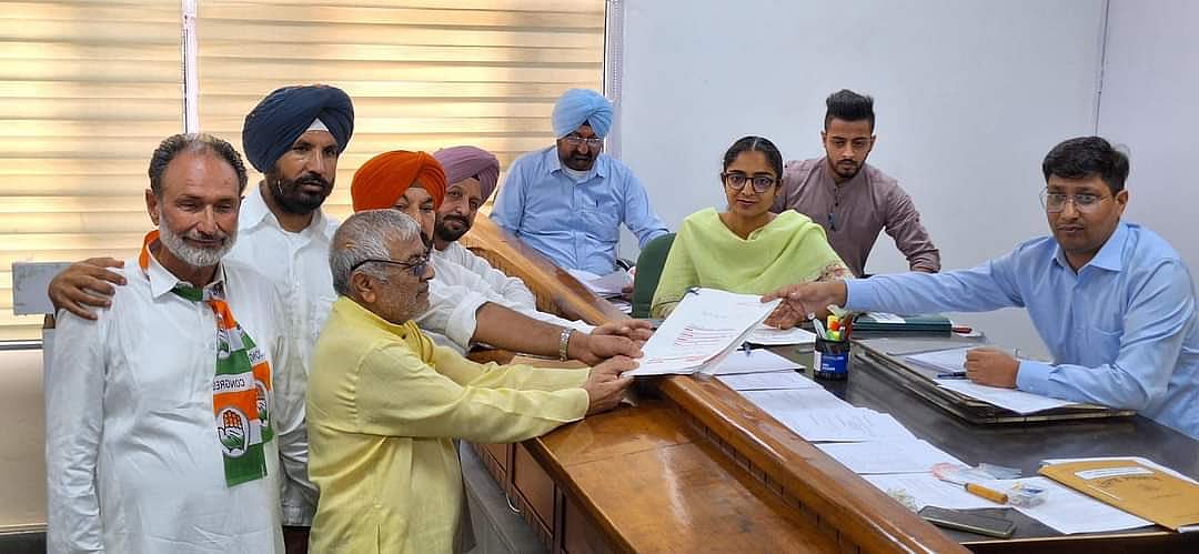 X/@DharamvirGandhi : Dharamvira Gandhi files nomination papers from Patiala Lok Sabha constituency