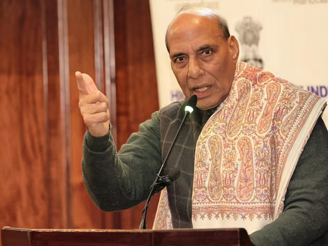PTI : BJP leader Rajnath Singh |