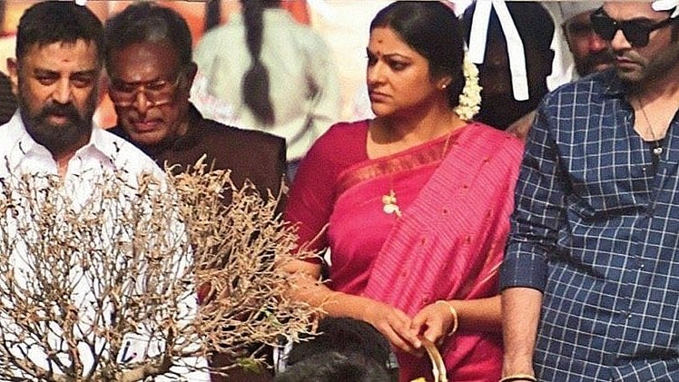 Leaked pic of Kamal Haasan and Simbu from 'Thug Life' - X