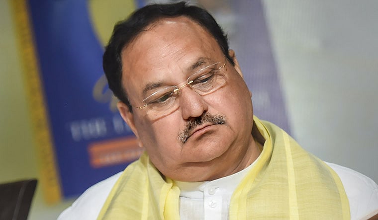 PTI : BJP Chief JP Nadda |